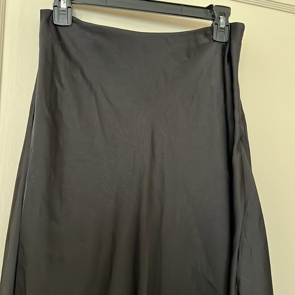 shein Elegant Black Women's Skirt size: L - Picture 2 of 7